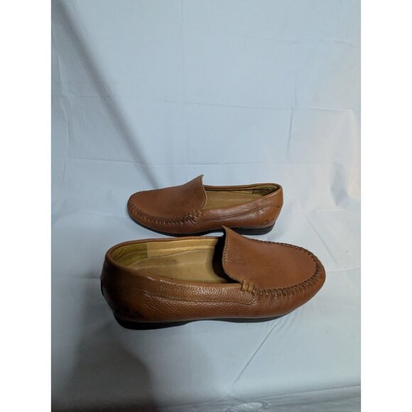 Arnold Palmer Augusta Collection Shoes Soft Brown Leather Loafers Men\'s Size 9M main image 11